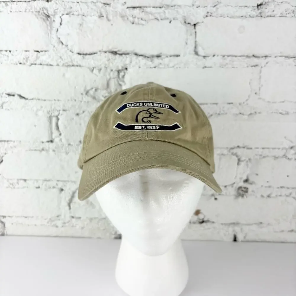 Ducks Unlimited Tan Baseball Cap